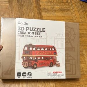 Rolife 3D Puzzle Creation Set - London Tour Bus